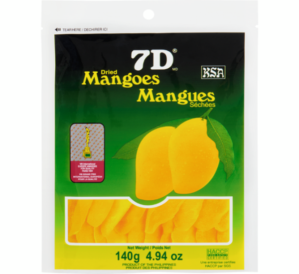 7D Dried Mangos