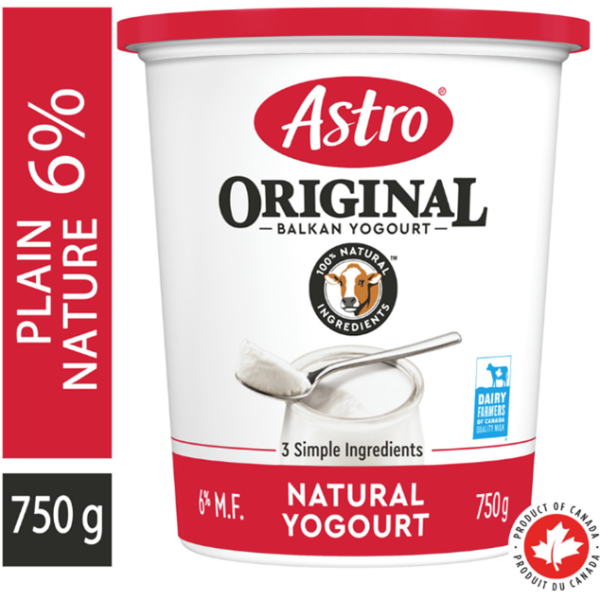 Astro Original Balkan Style Plain Yogurt 6%