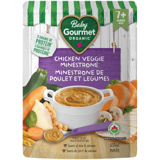 Baby Gourmet Organic Meal Chicken Veggie Minestrone