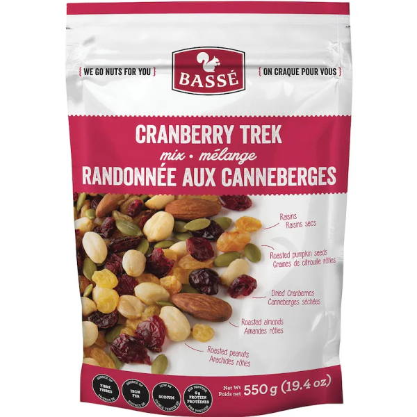 Basse Bassé Cranberry Trek Mix