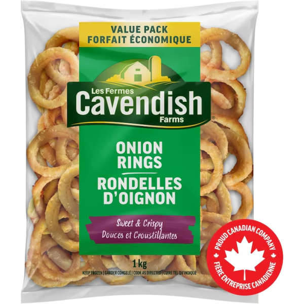 CAVENDISH FARMS Value Pack Sweet & Crispy Onion Rings