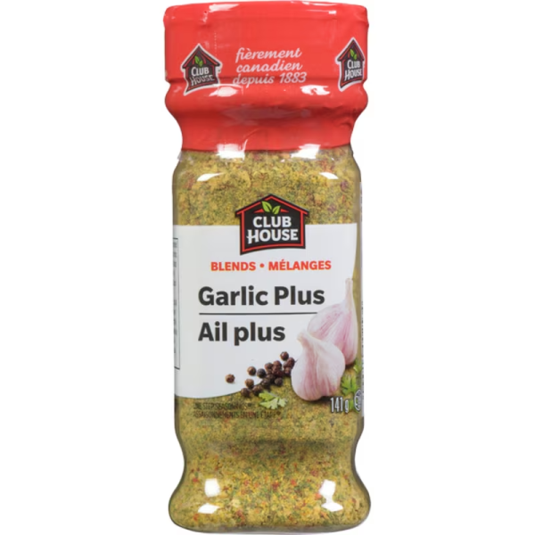 Club House Garlic Plus, Gluten-Free One Step Seasoning Signature Blends