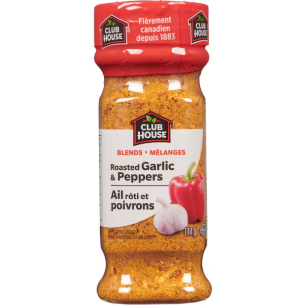 Club House Roasted Garlic & Peppers, Gluten-Free One Step Seasoning Signature Blends