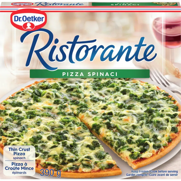 Dr Oetker Ristorante Thin Crust Spinaci (Spinach) Pizza