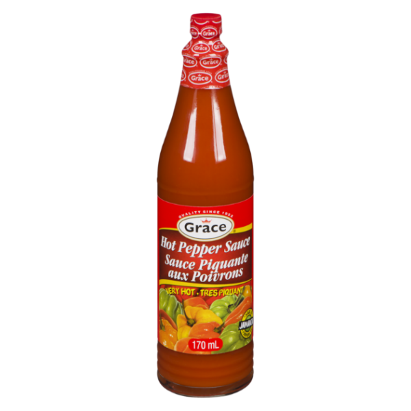 Grace Hot Pepper Sauce, Large