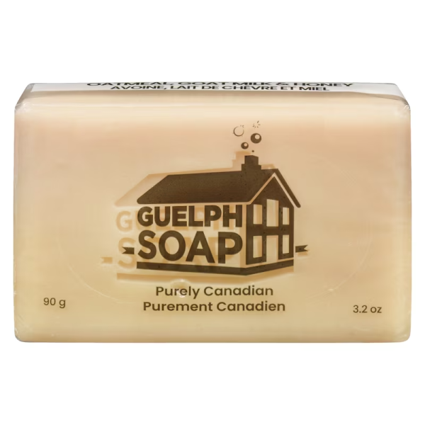 Guelph Soap Pure & Natural Soap Oatmeal, Goat Milk & Honey