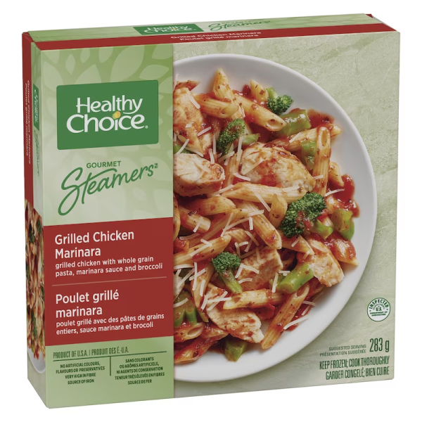 Healthy Choice Gourmet Steamers, Grilled Chicken Marinara