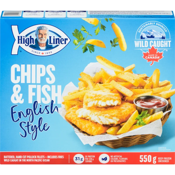 High Liner Chips & Fish English Style