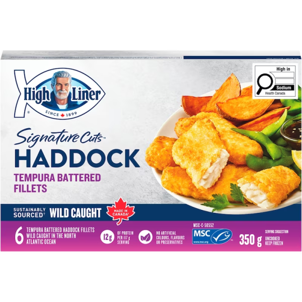 High Liner Signature Cuts Tempura Battered Haddock
