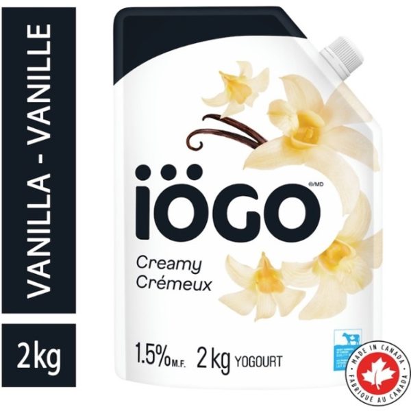 IOGO Vanilla Yogurt Pouch 1.5%