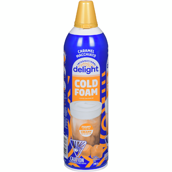 International Delight Coffee Enhancer Caramel Macchiato Cold Foam