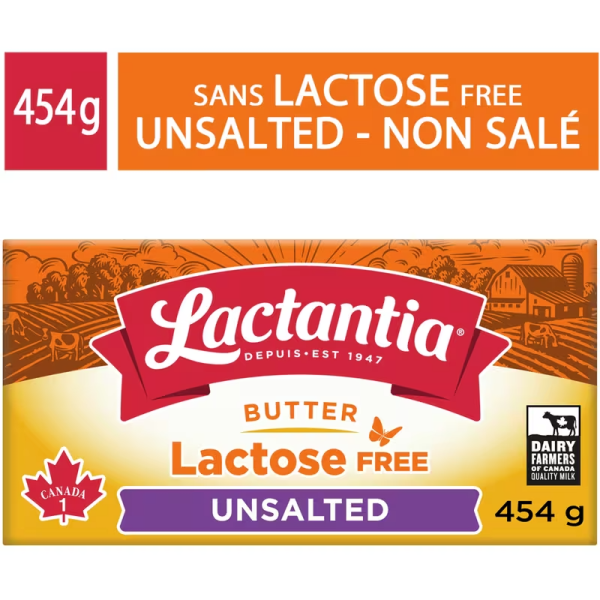 Lactantia Lactose Free Butter Unsalted