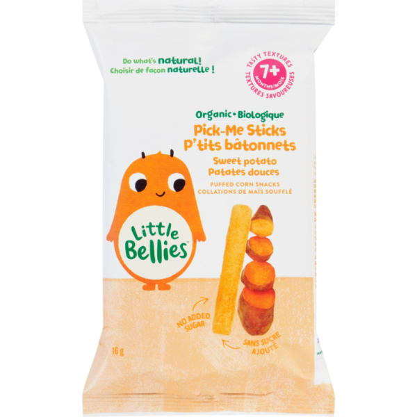 Little Bellies Sweet Potato Pick-Me Sticks