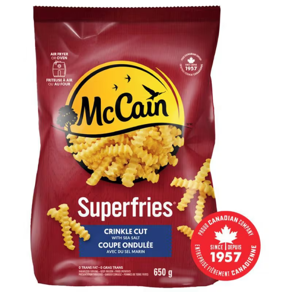 McCain Superfries® Crinkle Cut Fries