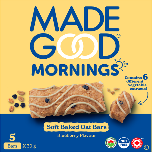 Mornings Blueberry Soft Baked Oat Bars 5pk