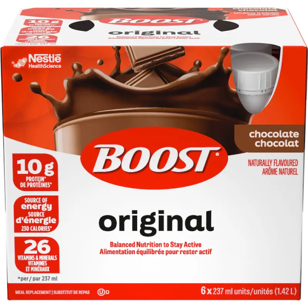 Nestle Health Science Boost Original Chocolate Meal Replacement Drink