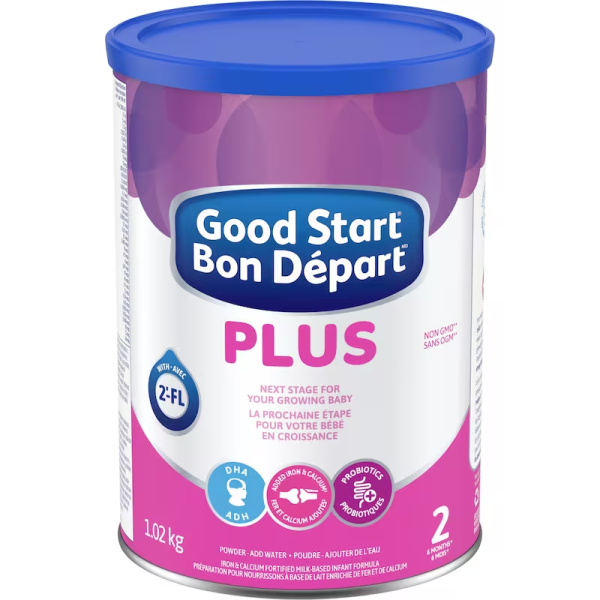 Nestlé Plus Iron & Calcium Fortified Milk-Based Infant Formula Powder 2 6 Months+