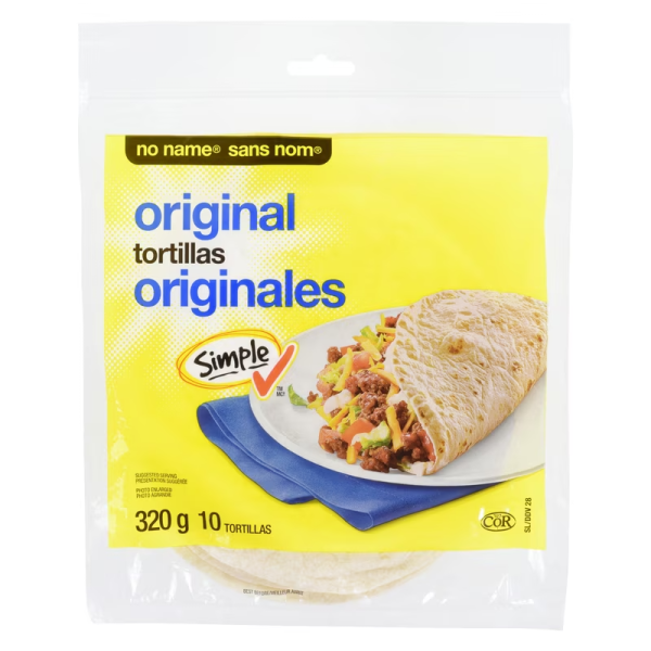 No Name 10 Original Tortillas
