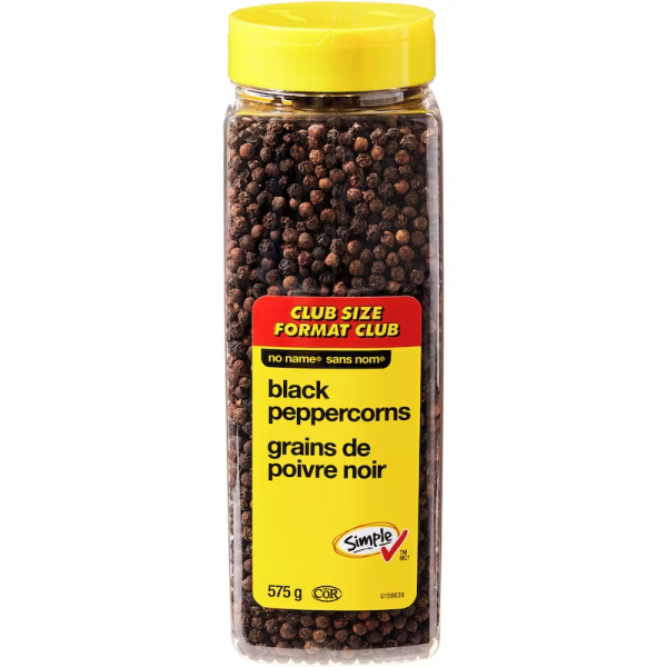 No Name Black Peppercorns Club Size