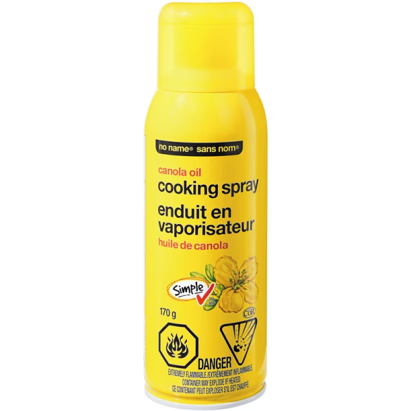 No Name Canola Oil Cooking Spray