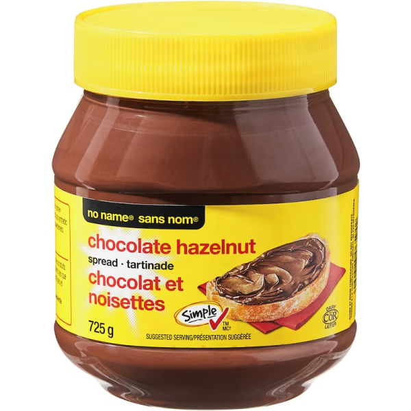 No Name Chocolate Hazelnut Spread