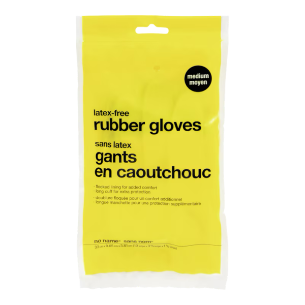 No Name Latex Free Gloves, Medium 1-Pair