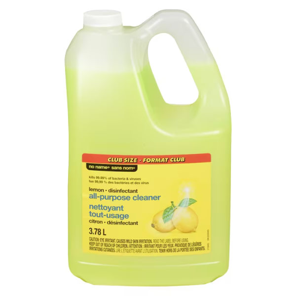 No Name Lemon Disinfectant All-Purpose Cleaner 3.78 l