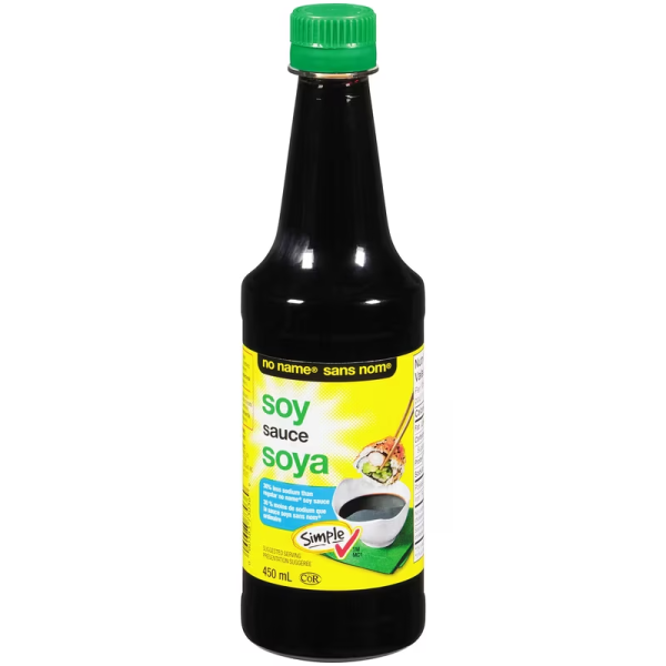 No Name Less Sodium Soy Sauce