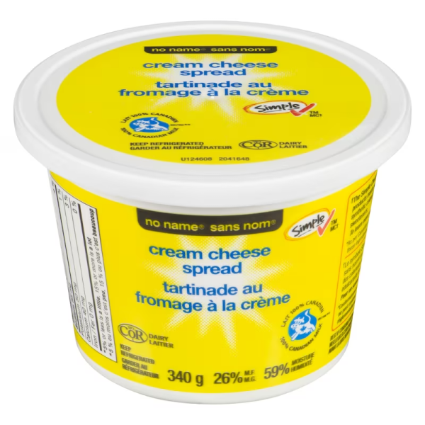 No Name Original Cream Cheese Spread