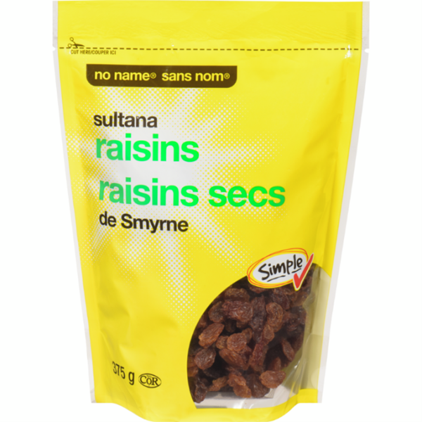 No Name Sultana Raisins