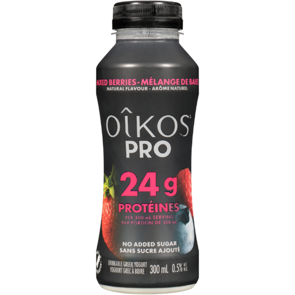 Oikos PRO High Protein Drinkable Yogurt, Mixed Berries