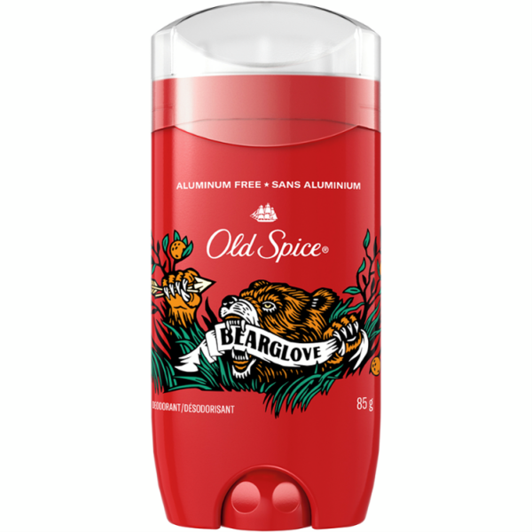 Old Spice Aluminum Free Deodorant for Men, Bearglove, 48 Hr. Protection