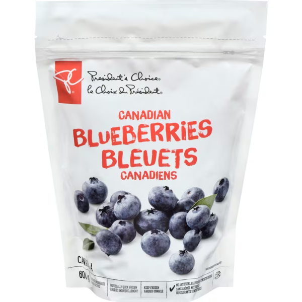 President’s Choice Blueberries Cultivated