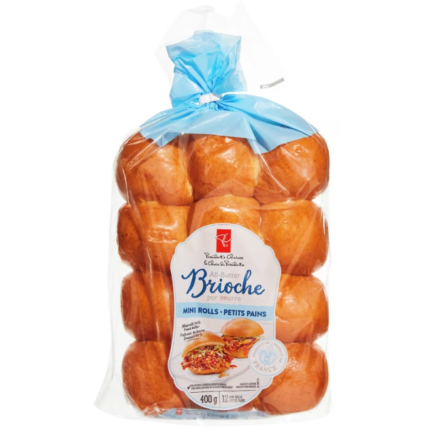President’s Choice Brioche Mini Rolls