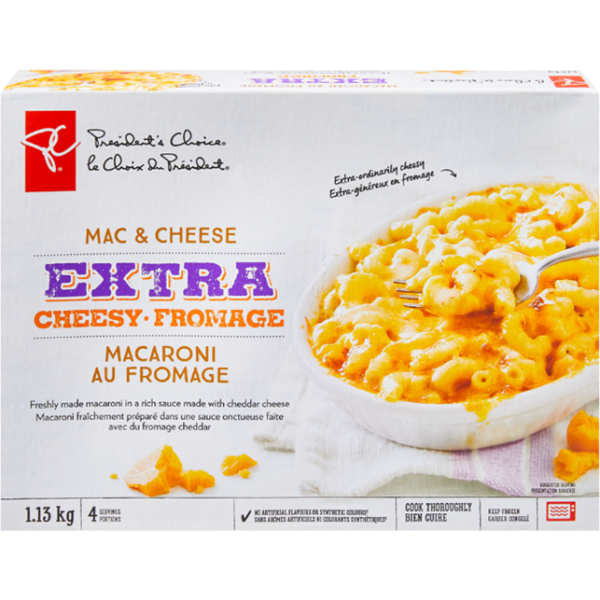President’s Choice Extra Cheesy Mac & Cheese