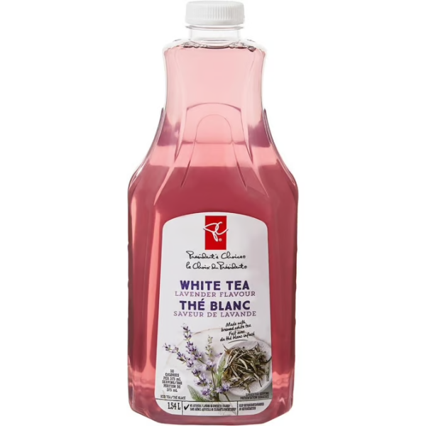 President’s Choice Lavender Flavour White Tea 1.54 l