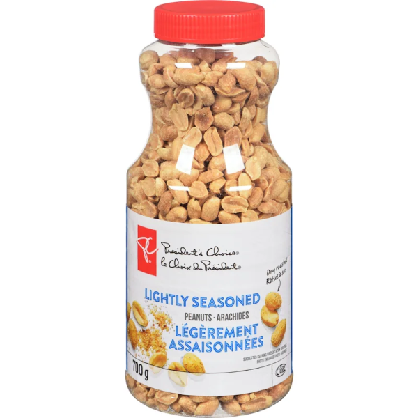 President’s Choice Peanuts Dry Roasted & Lightly Seasoned