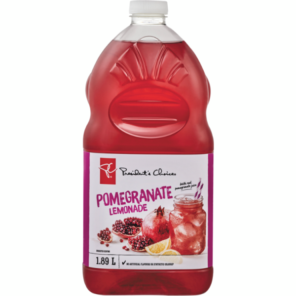 President’s Choice Pomegranate Lemonade 1.89 l