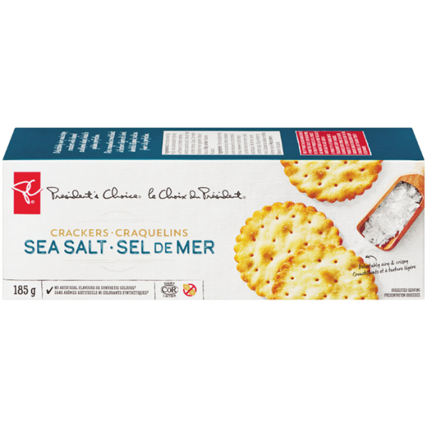 President’s Choice Sea Salt Crackers