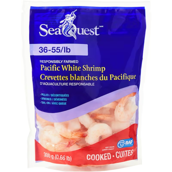 Seaquest Pacific White Shrimp