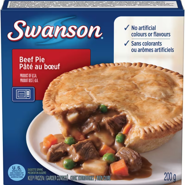 Swanson Meat Pies Beef Pie