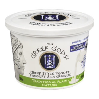 The Greek Gods Greek Style Yogurt, Traditional Plain Organic