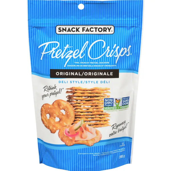 The Snack Factory Pretzel Crisps, Original