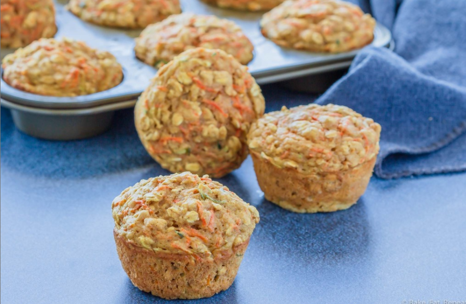 Carrot Zucchini Muffins