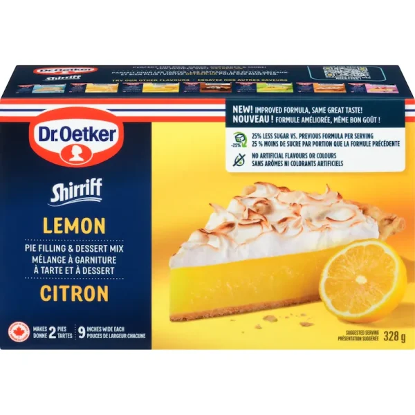 Dr Oetker Shirriff Lemon Pie Filling & Dessert Mix