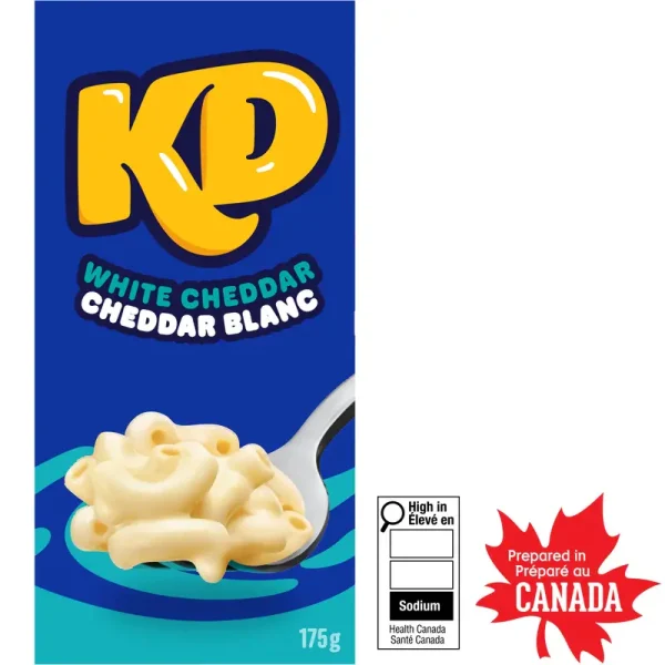 Kraft White Cheddar Macaroni And Cheese Dinner