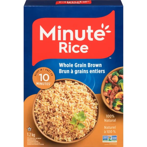Minute Rice Whole Grain Brown Rice