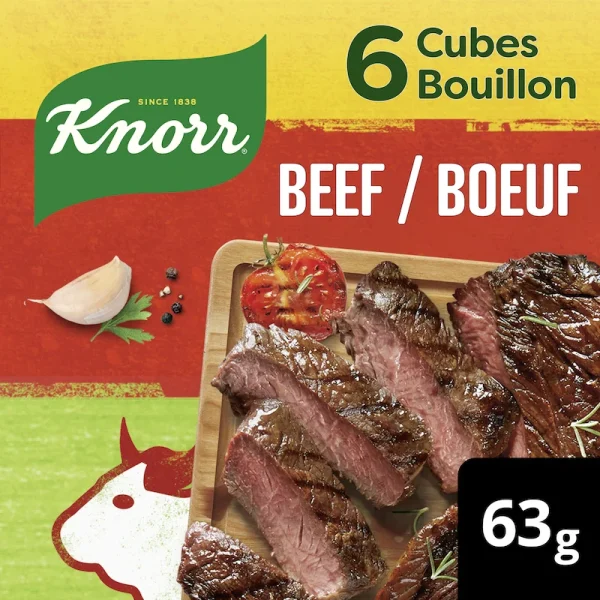 Knorr Beef 6 Cubes Bouillon