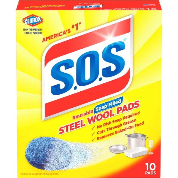 SOS Steel Wool Soap Pads