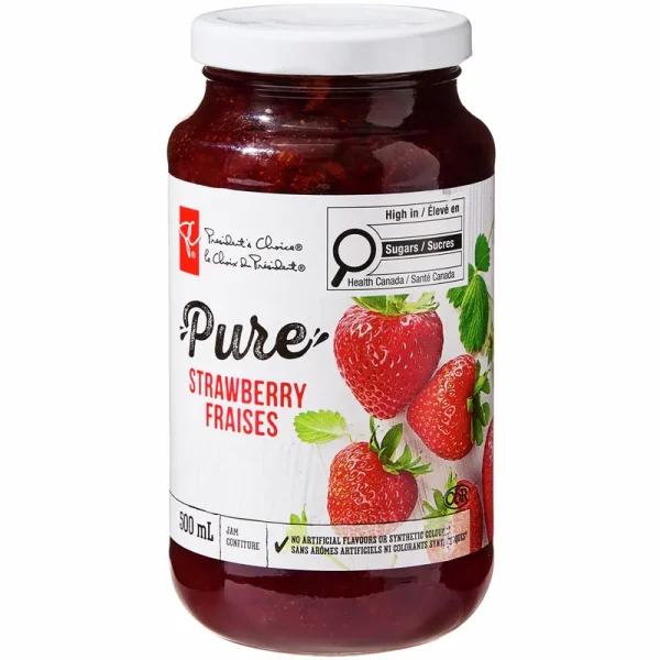 President’s Choice Pure Strawberry Jam